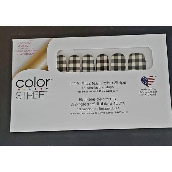 NEW IN PACKAGE COLOR STREET NAIL POLISH STRIPS - Picture 1 of 2